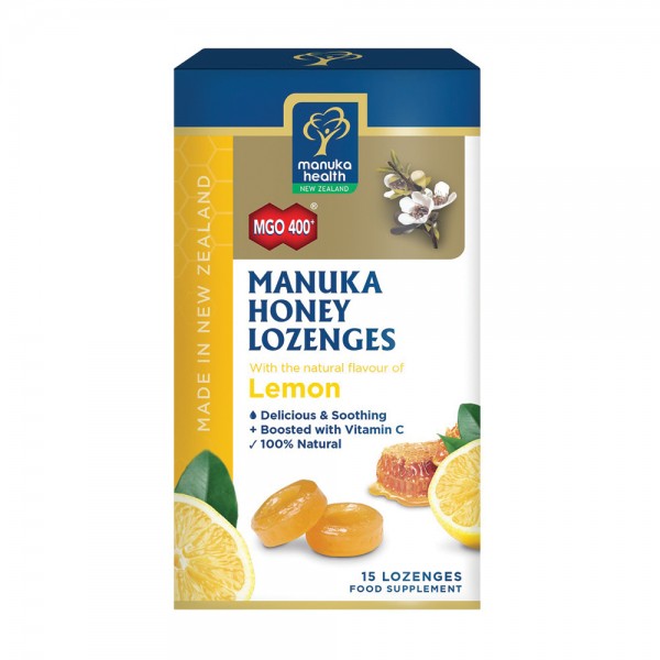 Manuka Honey Lozenges – Lemon