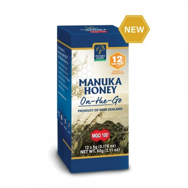 MGO™ 100+ Manuka Honey On-The-Go - 12 X 5g