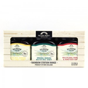 Gift Pack Rainbow Station Honey Assortment