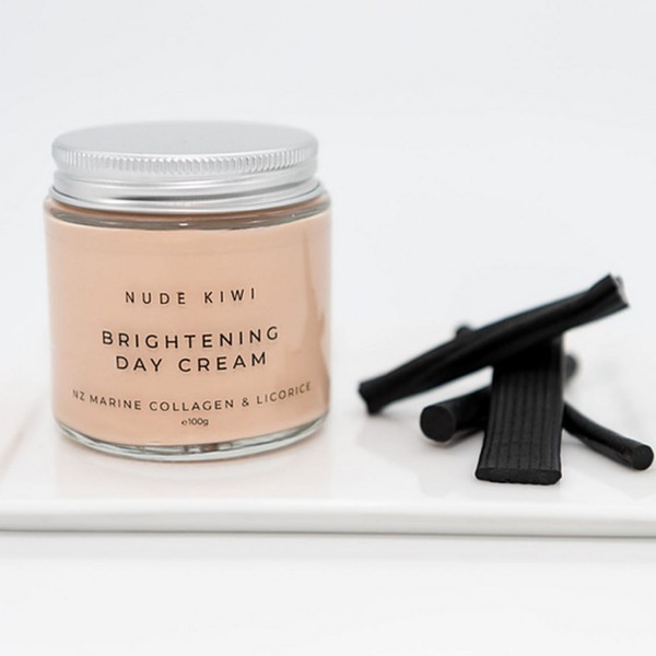 Brightening Day Cream - NZ Marine Collagen & Licorice - 100g Brightening Day Cream - NZ Marine Collagen & Licorice - 100g
