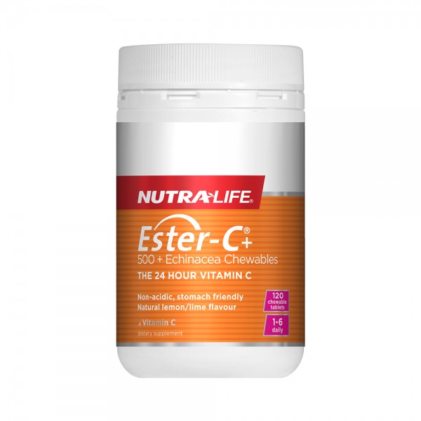 Ester C + 500 Echinacea Chewables  Ester C + 500 Echinacea Chewables