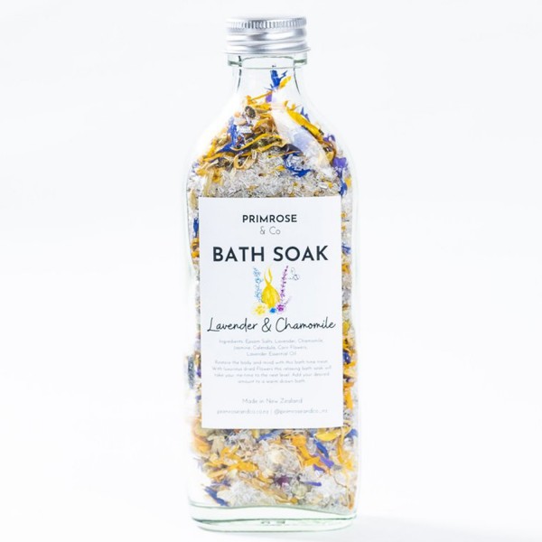 Lavender & Chamomile Salt Soak