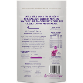 Organic Blackcurrant Powder 180g (Loose Powder)