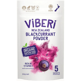 Organic Blackcurrant Powder 50g (5x Sachets)