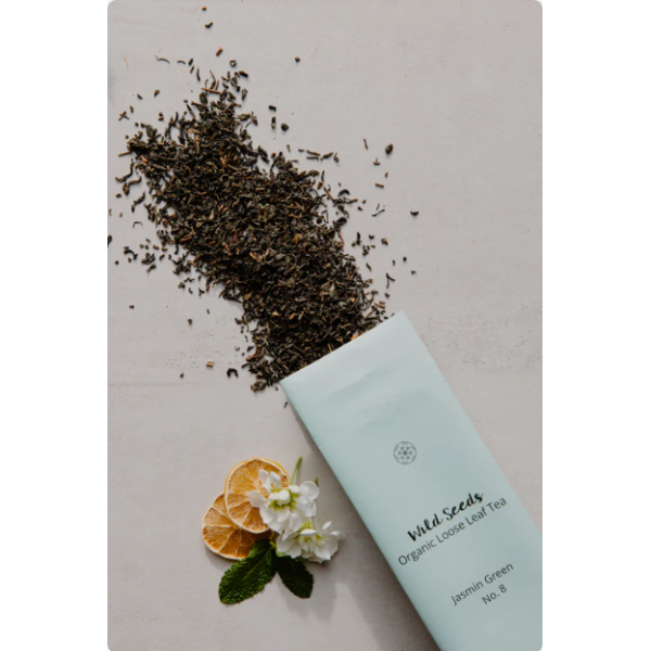 Jasmine Green Organic Loose Leaf Tea