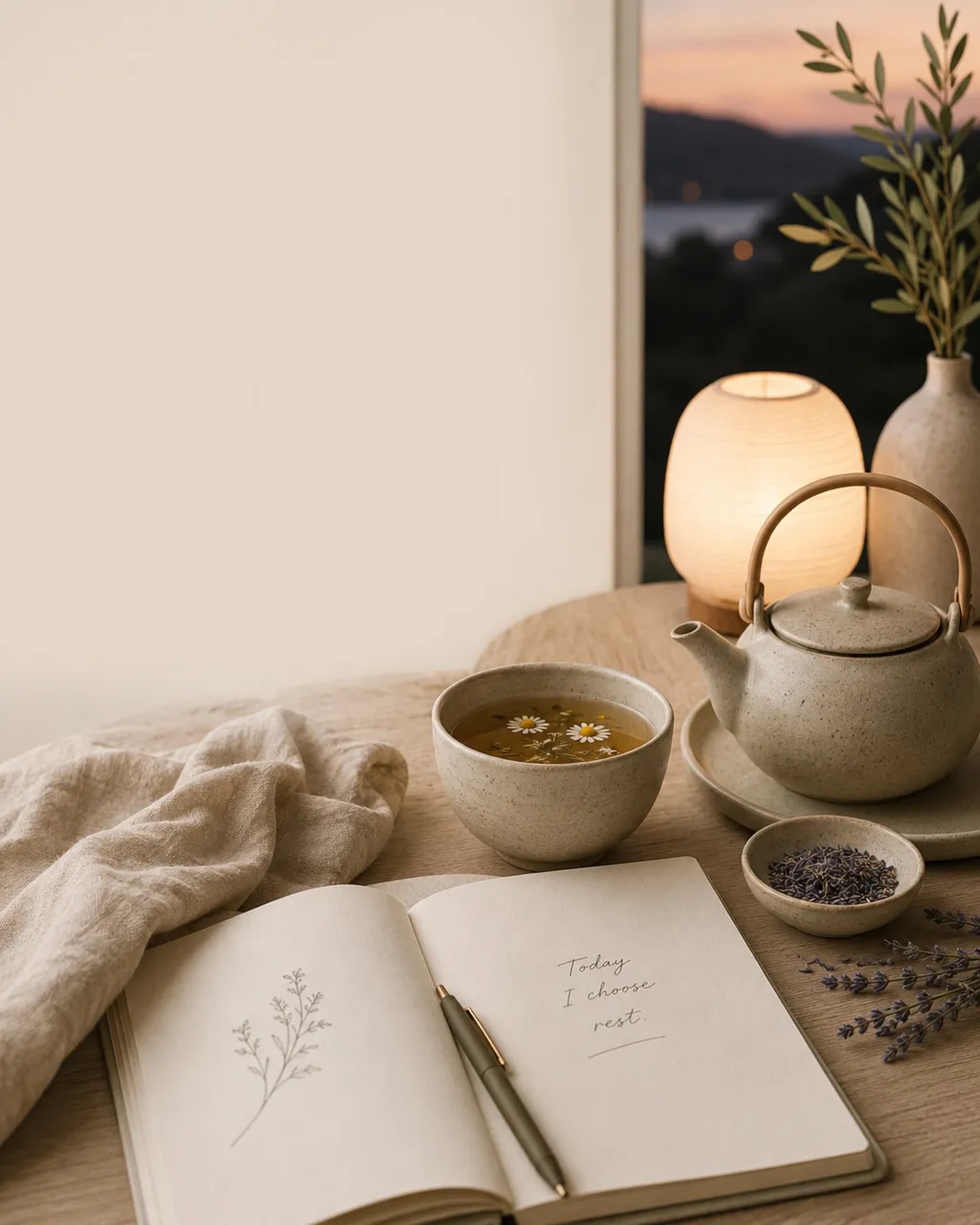 How to Build a Simple Evening Calm Ritual